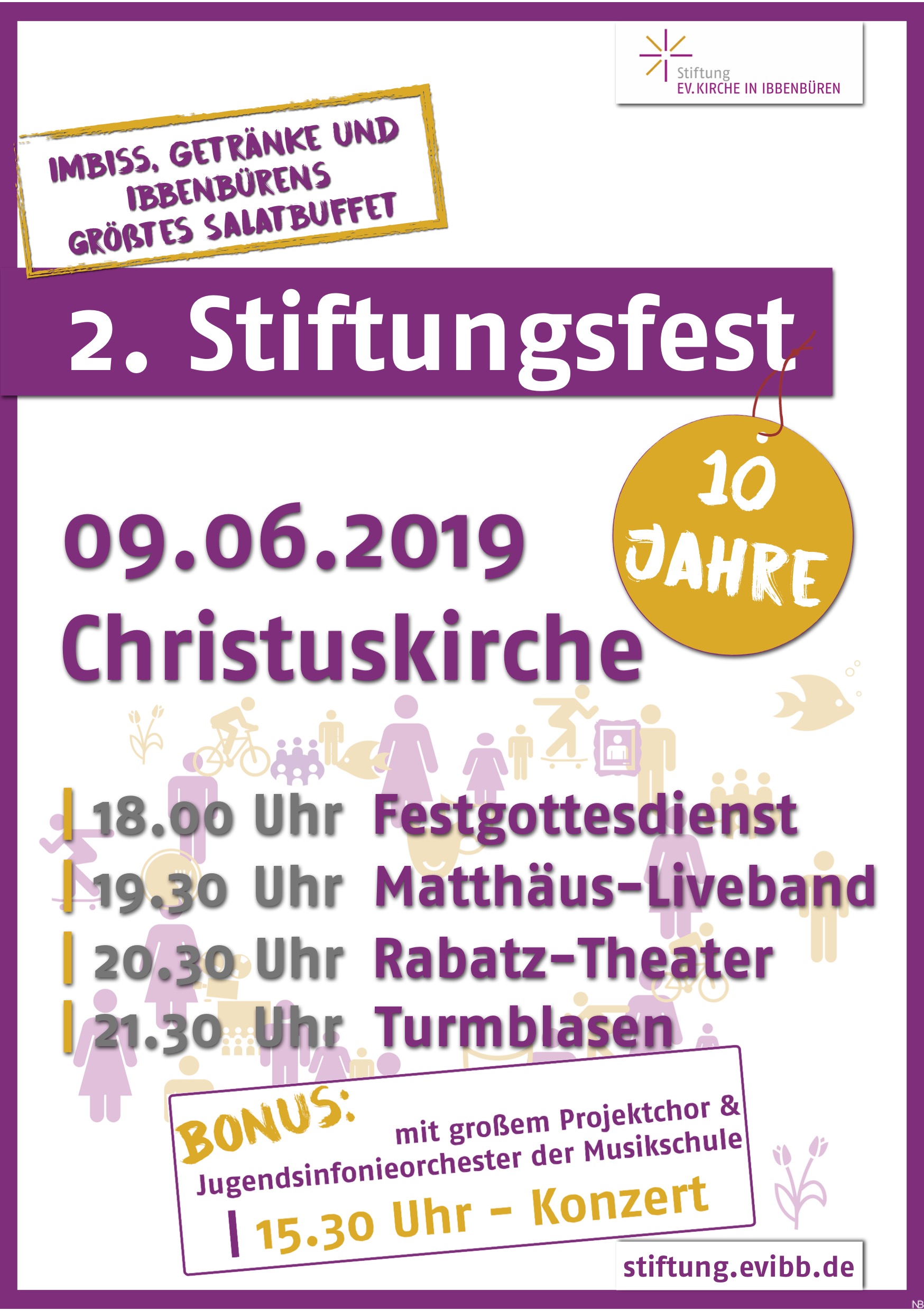Stiftungsfest Pfingstsonntag 2019